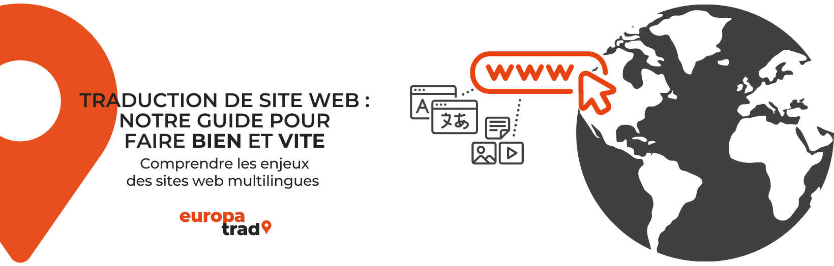 Traduction de site web : notre guide pour faire bien et vite ainsi que comprendre les enjeux des sites web multilingues
